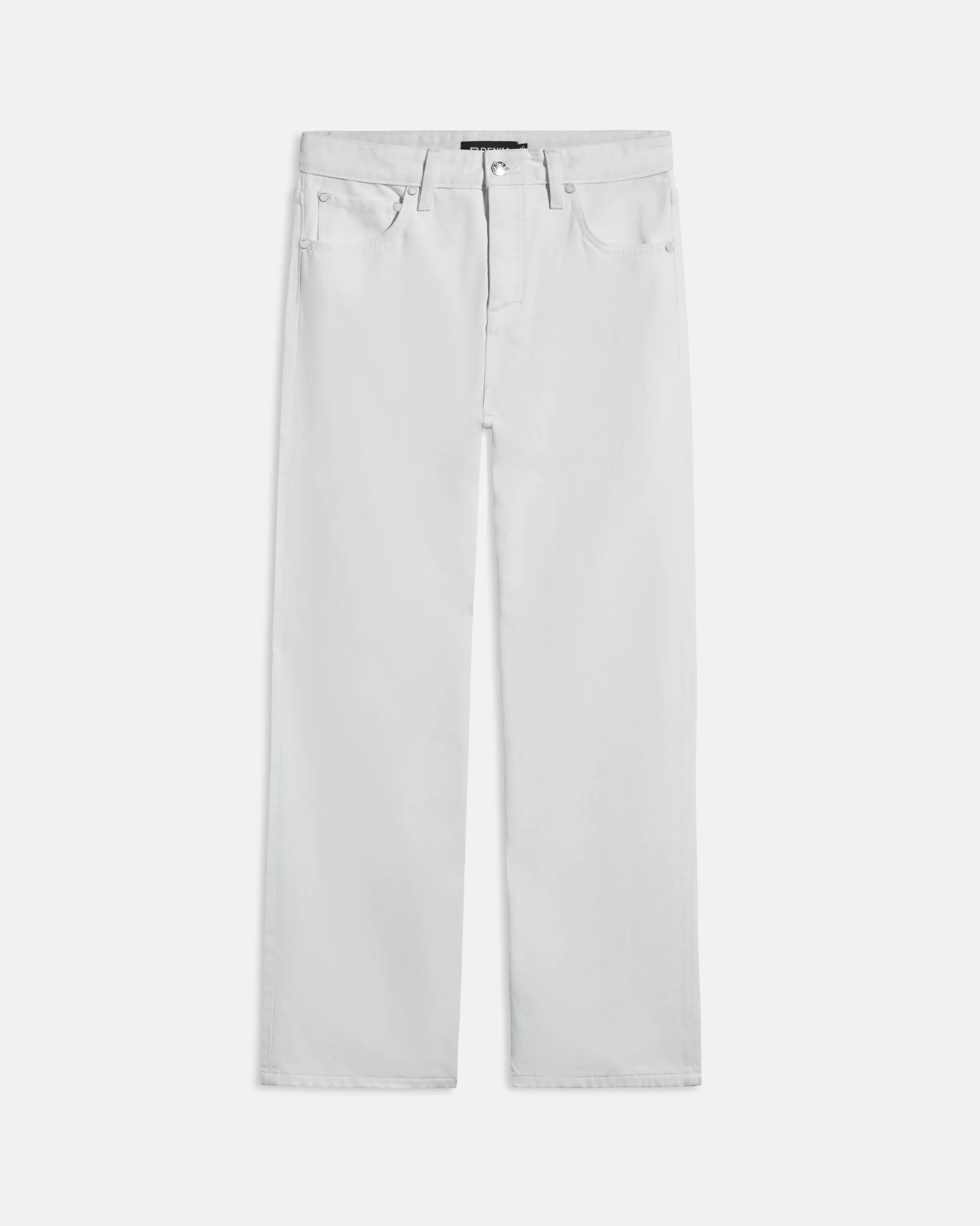 Mid Rise Baggy White sold by EB Denim