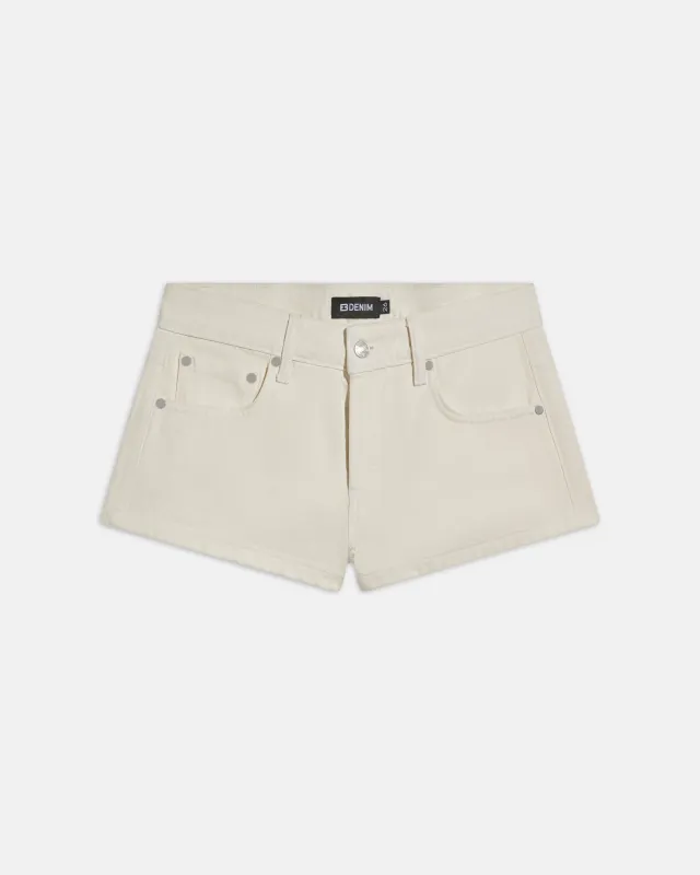 Portman Low Rise Shorts Bone made by EB Denim