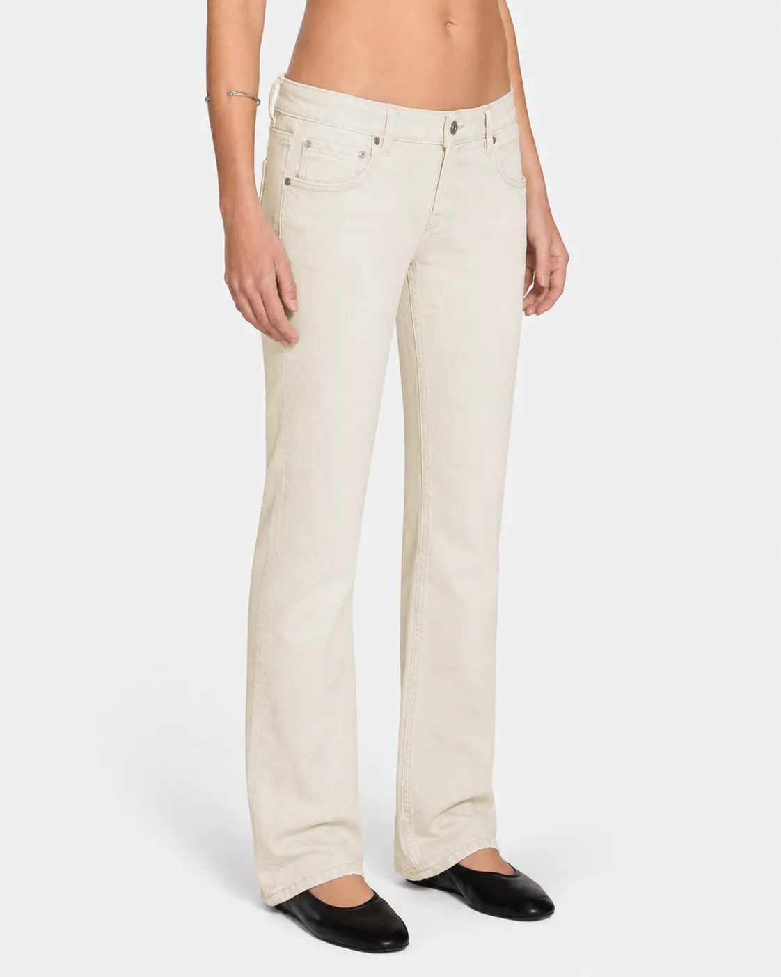 Lennon Cigarette Bone sold by EB Denim product image thumbnail 4