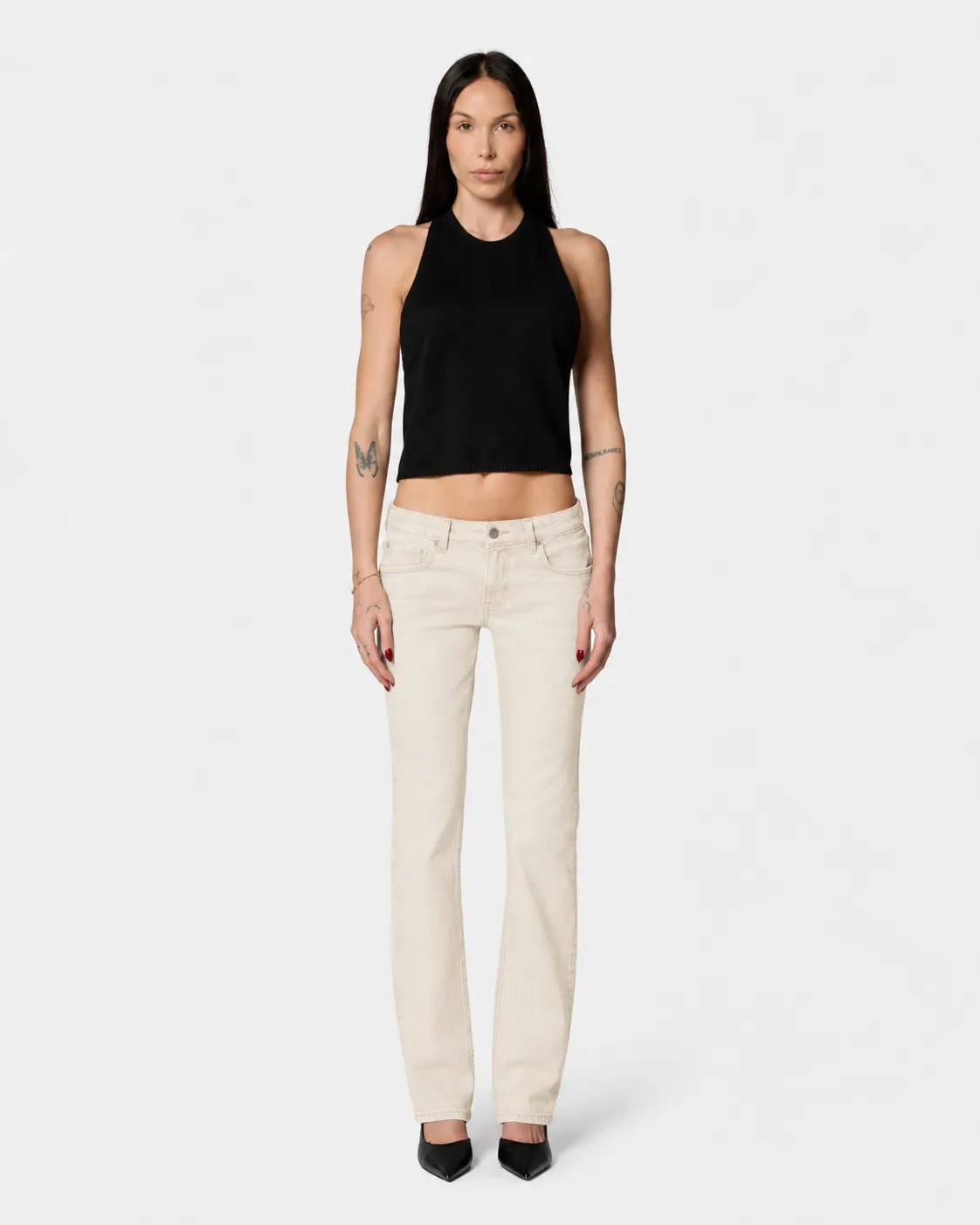 Lennon Cigarette Bone sold by EB Denim product image thumbnail 2