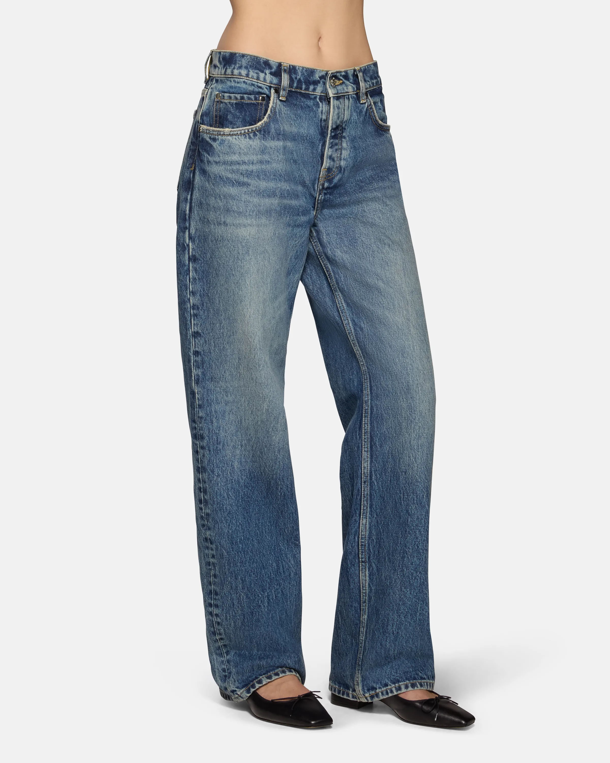 Mid Rise Baggy Mariner sold by EB Denim product image thumbnail 3