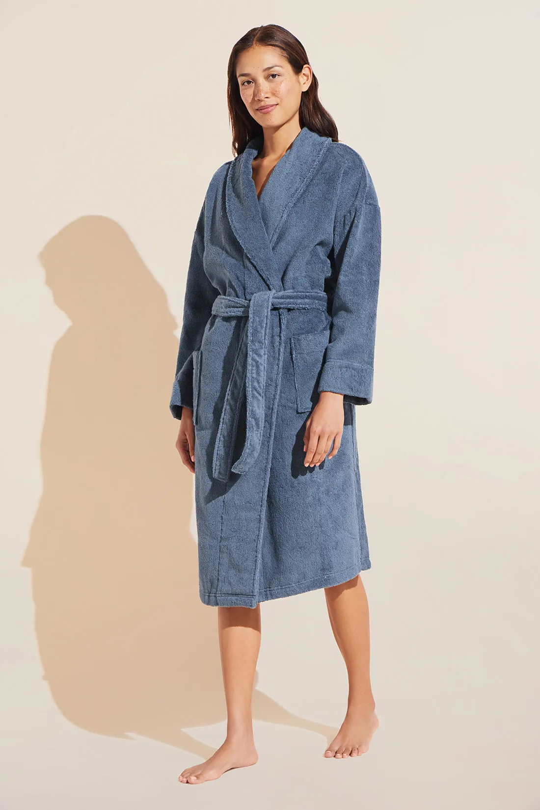 Terry Gender Neutral Robe sold by Eberjey product image thumbnail 2