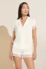 Malou TENCEL™ Modal Shortie Short PJ Set sold by Eberjey