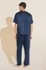 Charles Washable Silk Short Sleeve & Pant PJ Set sold by Eberjey