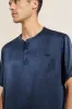 Charles Washable Silk Short Sleeve & Pant PJ Set sold by Eberjey