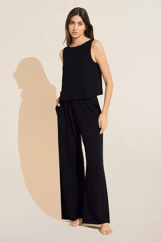 Organic Linen Knit High Waisted Pant sold by Eberjey