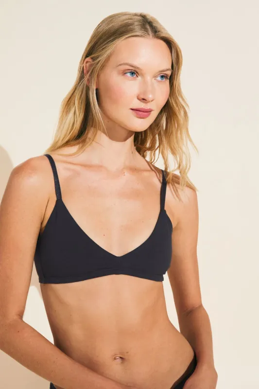 Pima Stretch Cotton Bralette sold by Eberjey