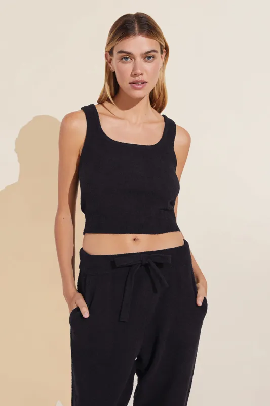 Recycled Boucle Cropped Tank sold by Eberjey