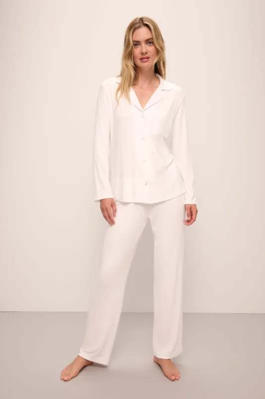 Gisele TENCEL™ Modal Rib Long PJ Set sold by Eberjey