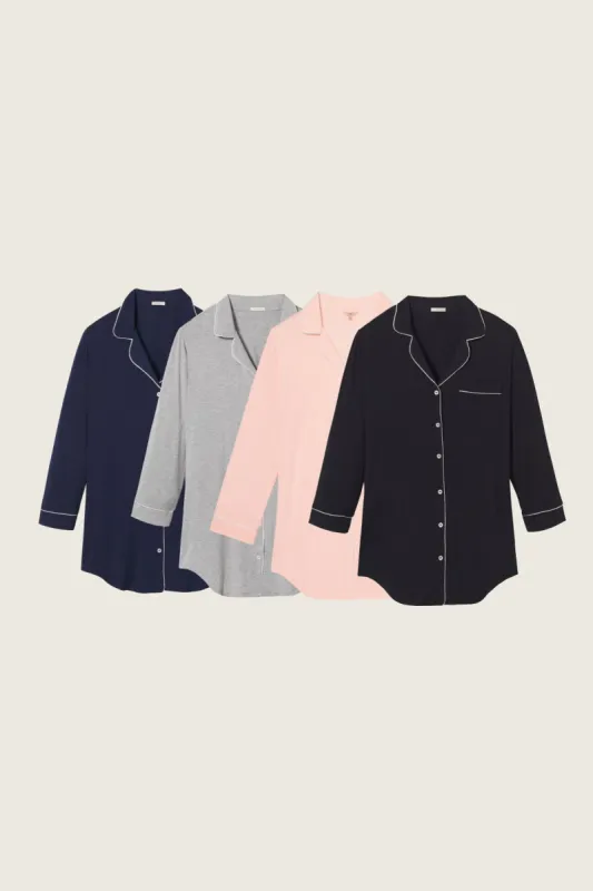 New Mom Bundle with Gisele TENCEL™ Modal Sleepshirt sold by Eberjey