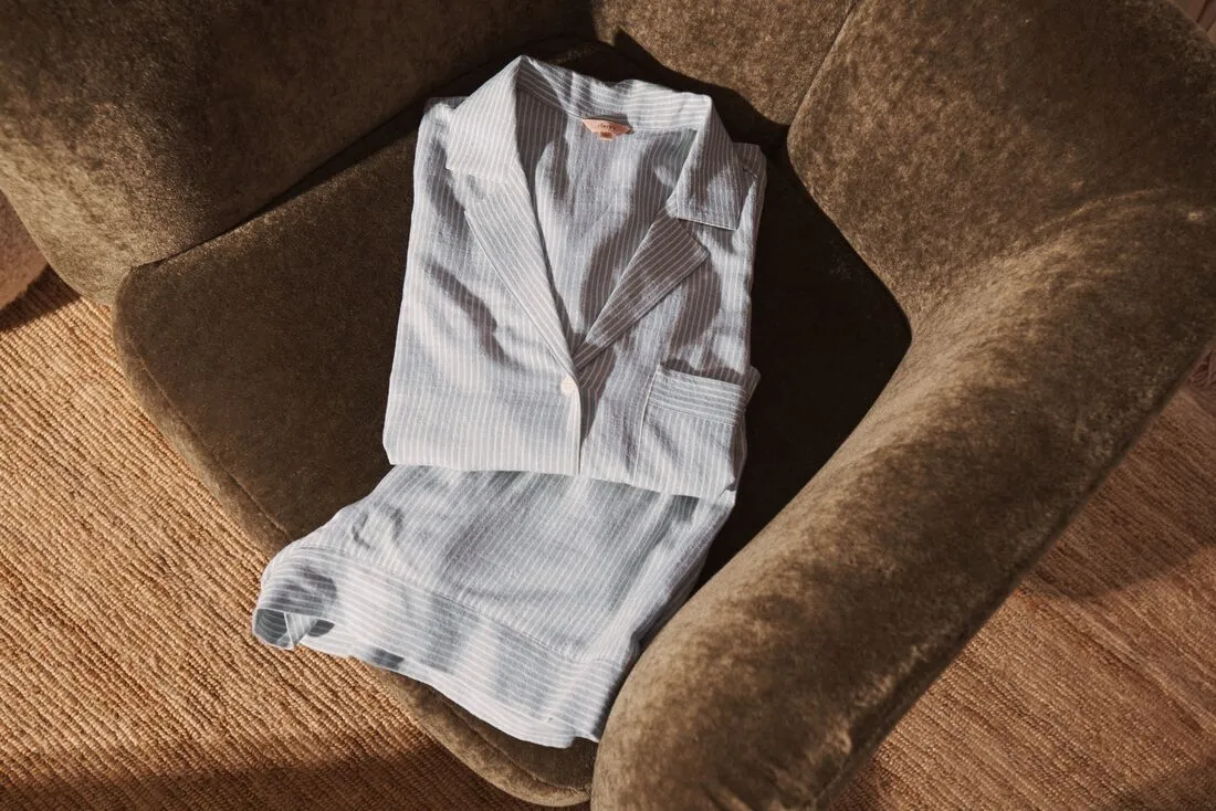 Nautico Shortie Short PJ Set sold by Eberjey product image thumbnail 4