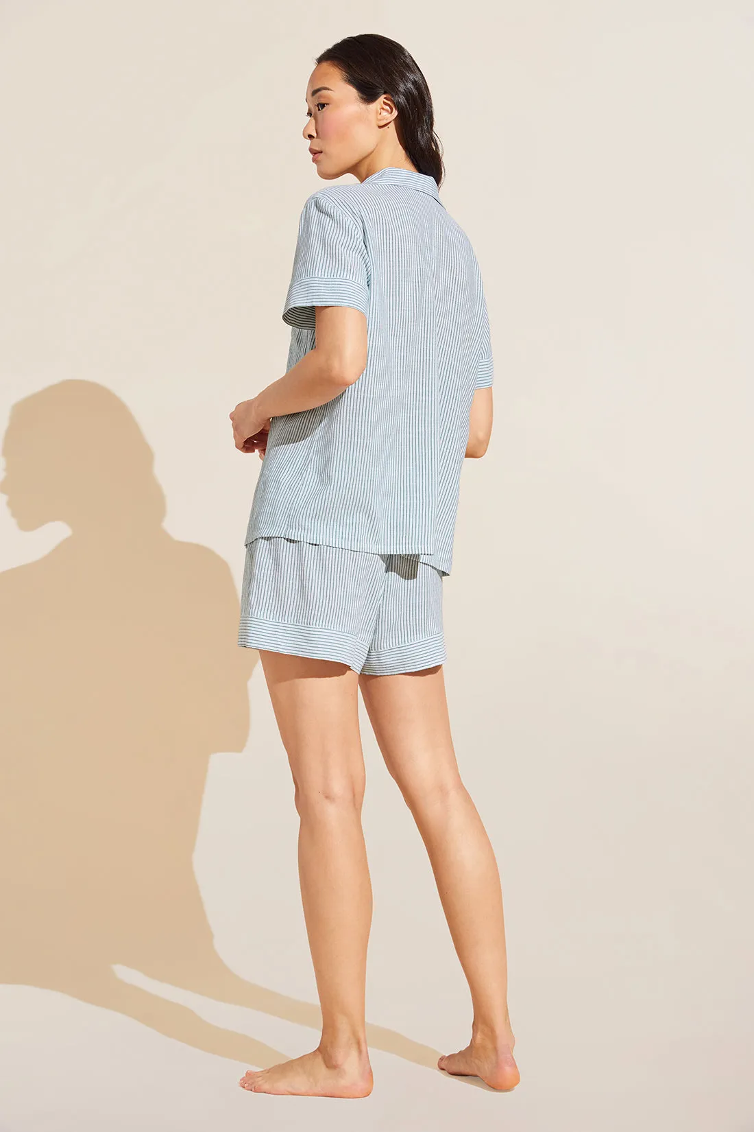 Nautico Shortie Short PJ Set sold by Eberjey product image thumbnail 3