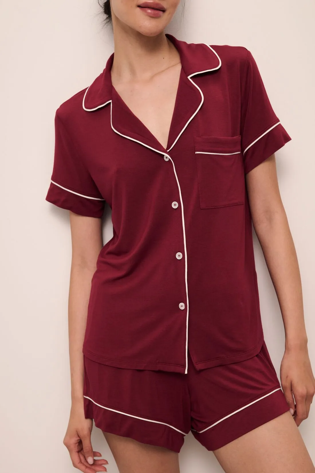 Gisele TENCEL™ Modal Relaxed Short PJ Set sold by Eberjey product image thumbnail 2