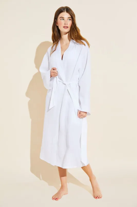 Long Linen Robe sold by Eberjey