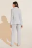 Gisele TENCEL Modal Rib Long PJ Set sold by Eberjey