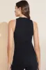 Pima Rib High Neck Tank sold by Eberjey