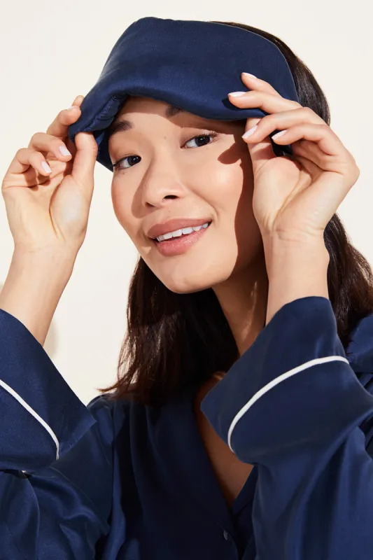 Inez Washable Silk Eye Mask sold by Eberjey