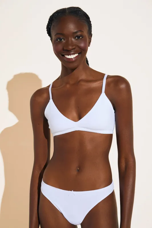 Pima Stretch Cotton Bralette sold by Eberjey