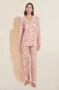 Gisele Printed TENCEL™ Modal Long PJ Set sold by Eberjey