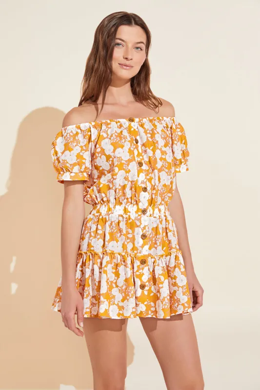 Elsie Organic Cotton Voile Cover-Up sold by Eberjey