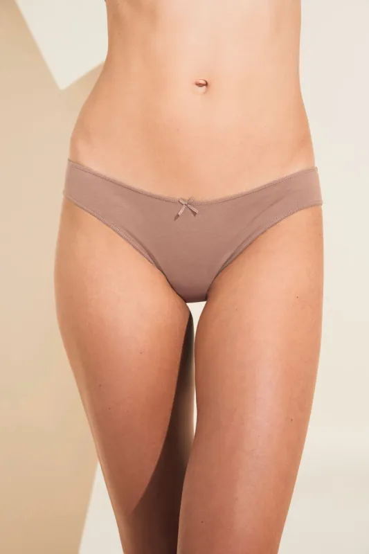 Pima Stretch Cotton Bikini sold by Eberjey