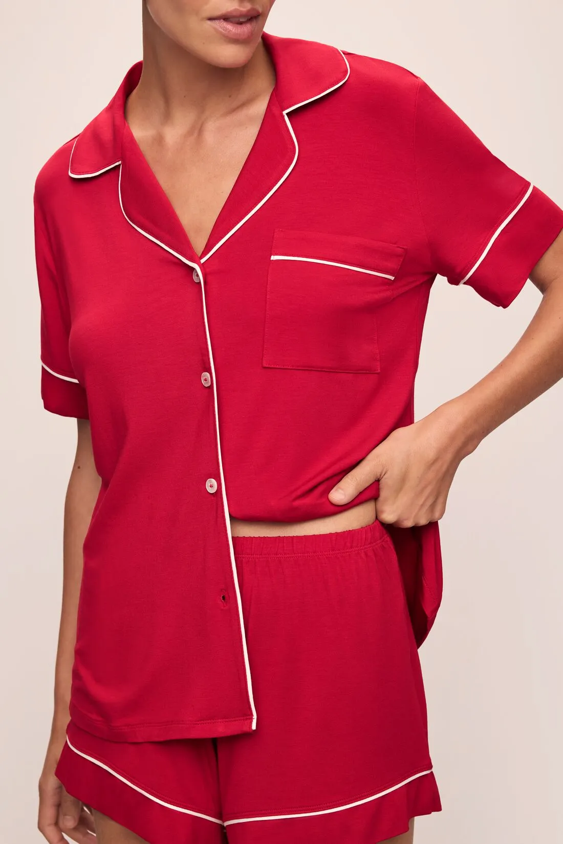 Gisele TENCEL™ Modal Relaxed Short PJ Set sold by Eberjey product image thumbnail 2