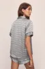 Inez Washable Silk Printed Short PJ Set sold by Eberjey