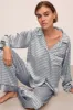 Inez Washable Silk Printed Long PJ Set sold by Eberjey