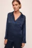 Inez Washable Silk Printed Long PJ Set sold by Eberjey