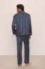Charles Washable Silk Printed Long PJ Set sold by Eberjey