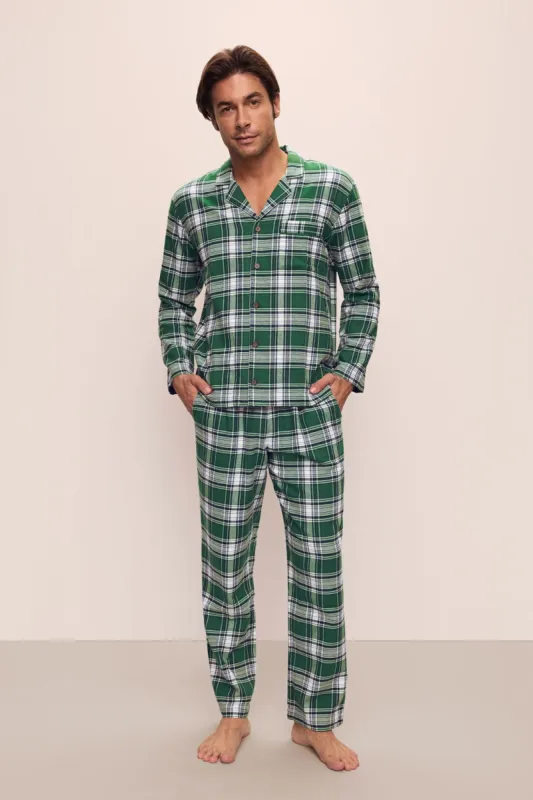 Men's Flannel Long PJ Set sold by Eberjey