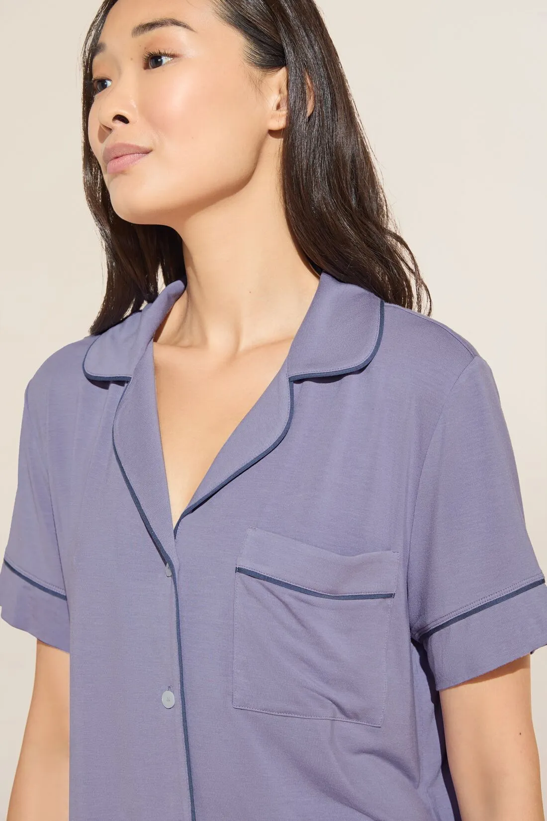 Gisele TENCEL™ Modal Relaxed Short PJ Set sold by Eberjey product image thumbnail 2