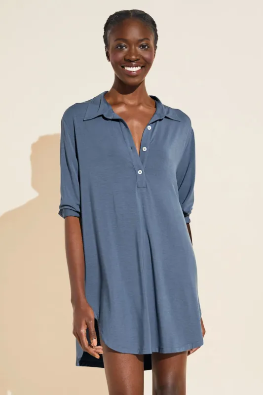 Gisele TENCEL™ Modal Boyfriend Sleepshirt sold by Eberjey