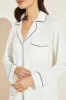 Gisele TENCEL™ Modal Long Sleeve & Shortie Short PJ Set sold by Eberjey