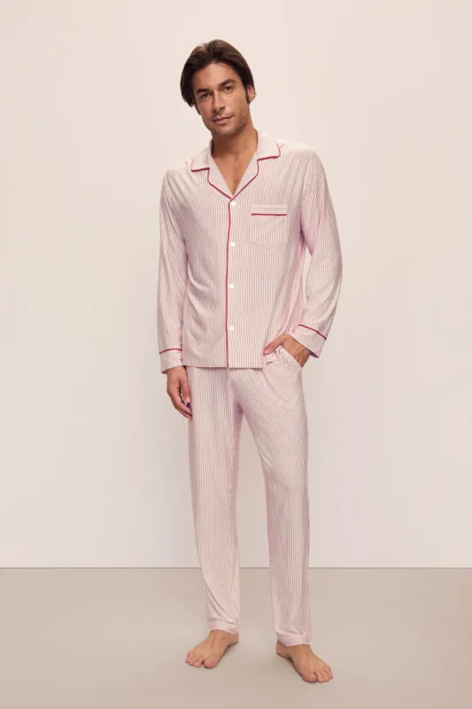 William Printed TENCEL™ Modal Long PJ Set sold by Eberjey