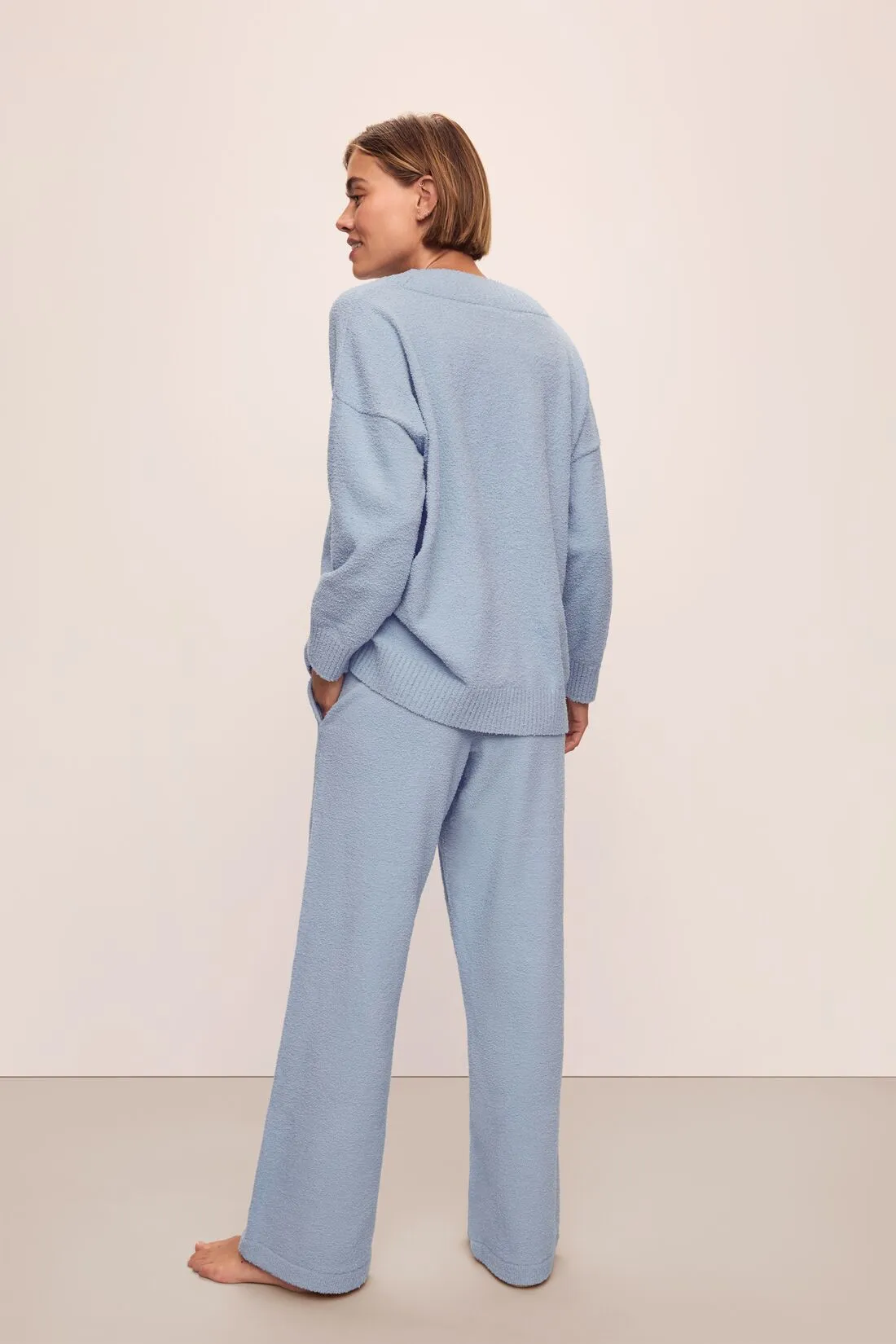 Recycled Boucle Relaxed Fit Pant sold by Eberjey product image thumbnail 2