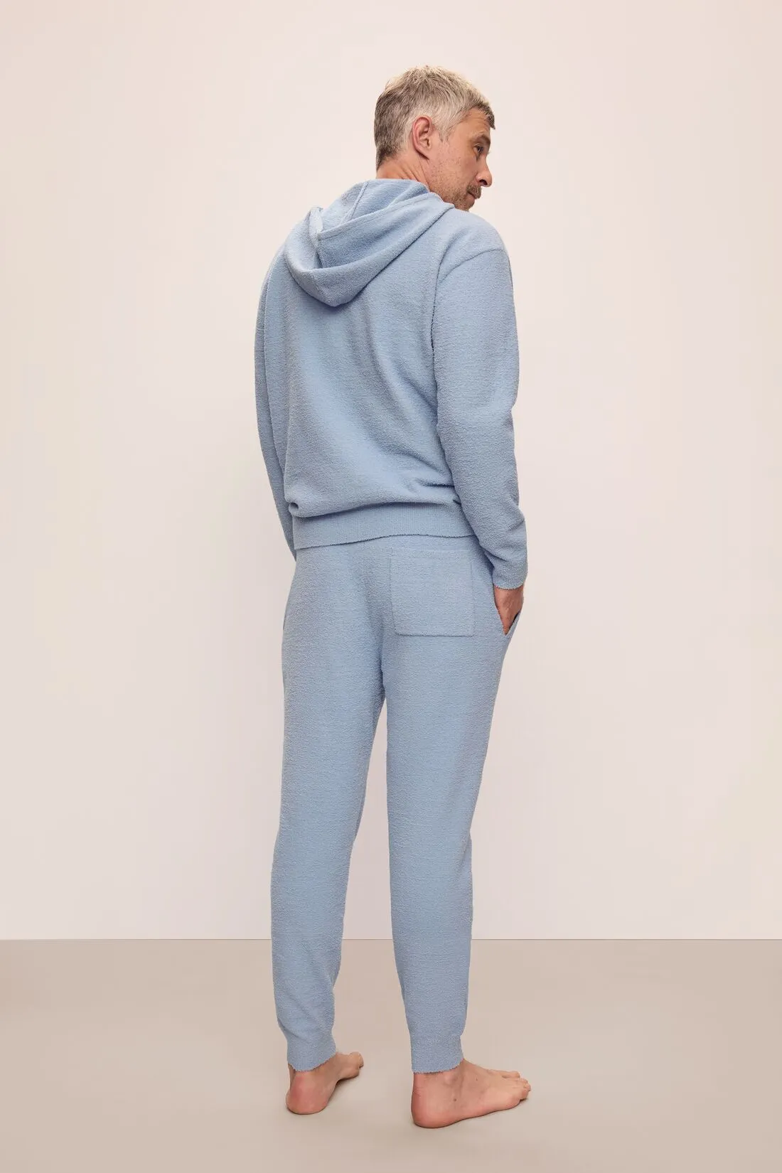 Men's Recycled Boucle Hoodie sold by Eberjey product image thumbnail 5