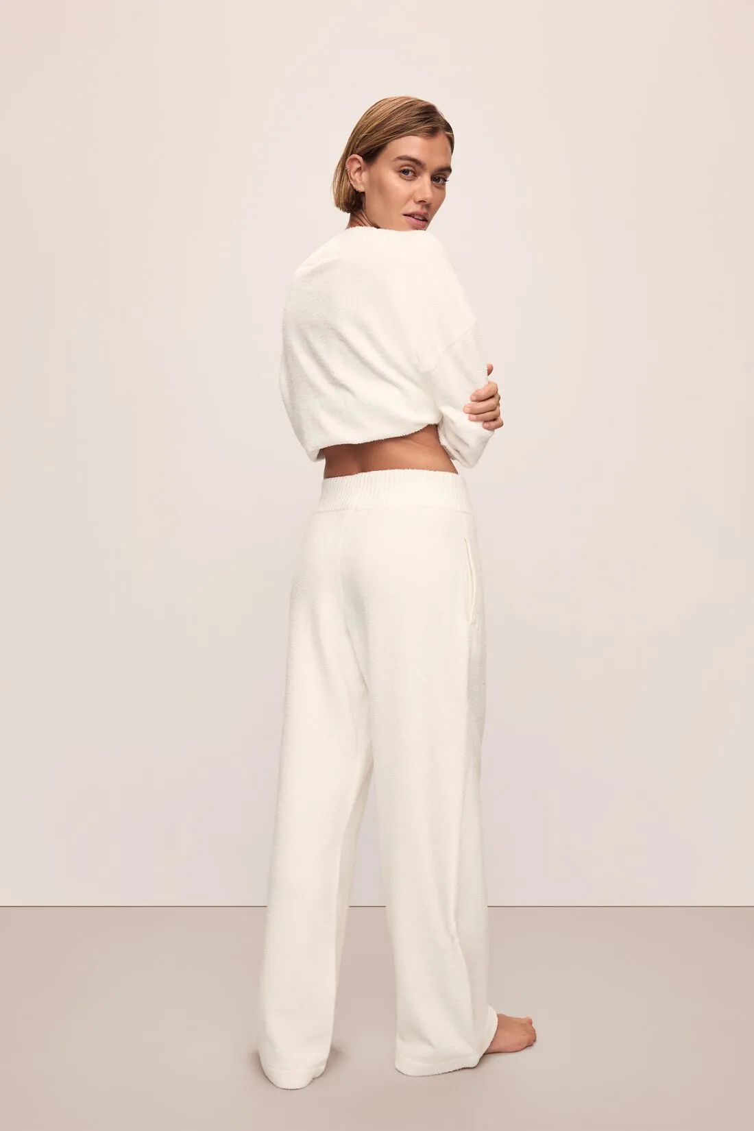 Recycled Boucle Relaxed Fit Pant sold by Eberjey product image thumbnail 2