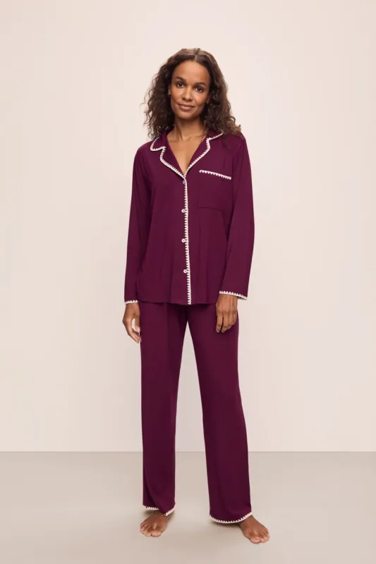 Frida TENCEL™ Modal Long PJ Set sold by Eberjey