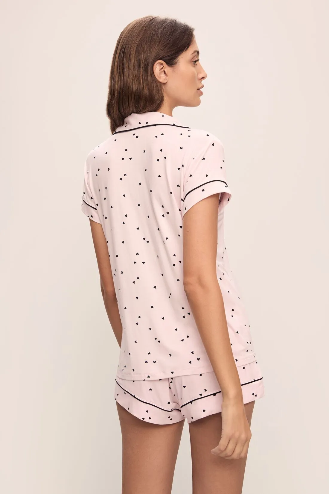 Gisele Printed TENCEL™ Modal Shortie Short PJ Set sold by Eberjey product image thumbnail 2