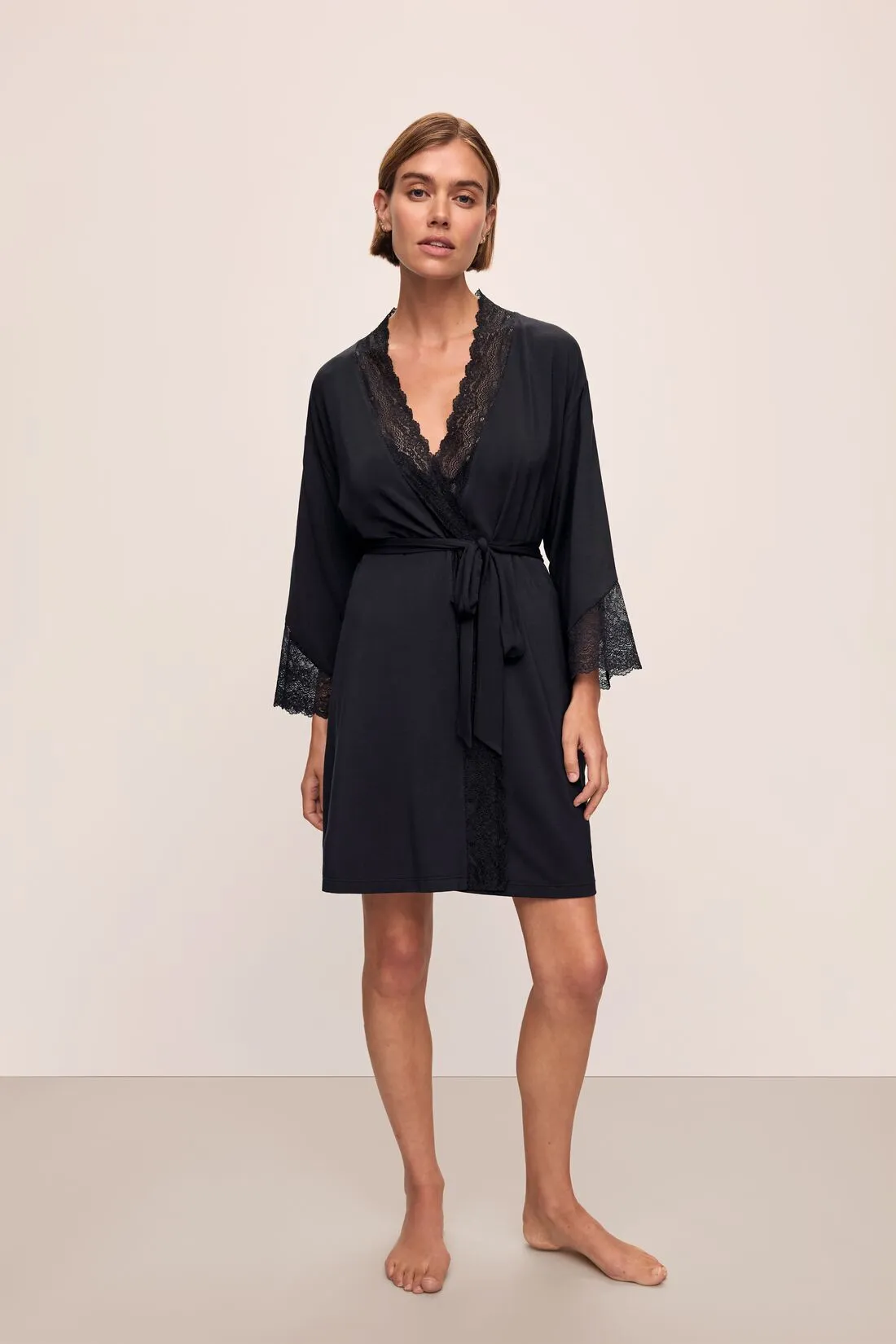Lara TENCEL™ Modal Short Robe sold by Eberjey