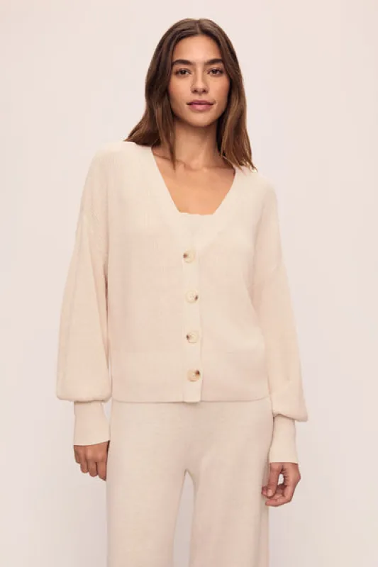 Fine Gauge Sweater Cardigan sold by Eberjey