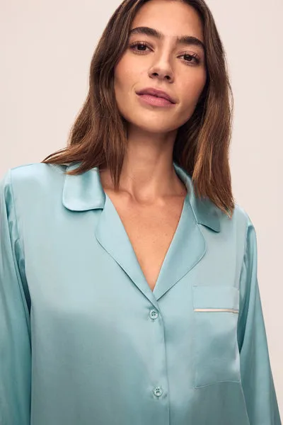 Inez Washable Silk Long PJ Set sold by Eberjey product image thumbnail 3