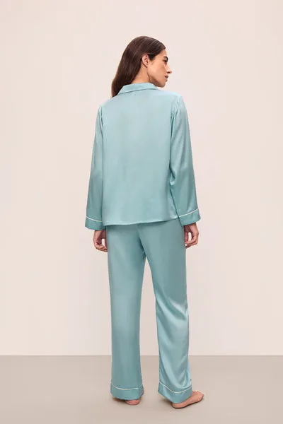 Inez Washable Silk Long PJ Set sold by Eberjey product image thumbnail 4