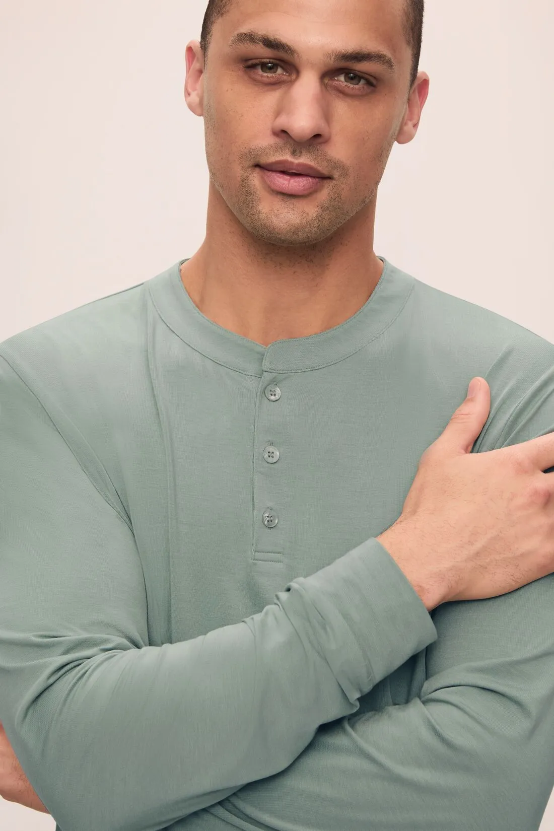 Henry TENCEL™ Modal Long PJ Set sold by Eberjey product image thumbnail 3