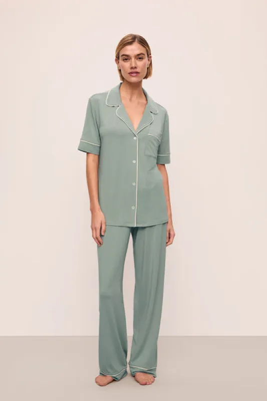 Gisele TENCEL™ Modal Short Sleeve & Pant PJ Set sold by Eberjey