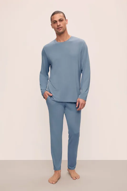 Henry TENCEL™ Modal Long Sleeve Crew PJ Set sold by Eberjey
