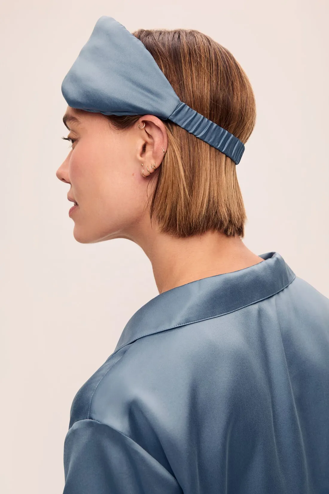 Inez Washable Silk Eye Mask sold by Eberjey product image thumbnail 2