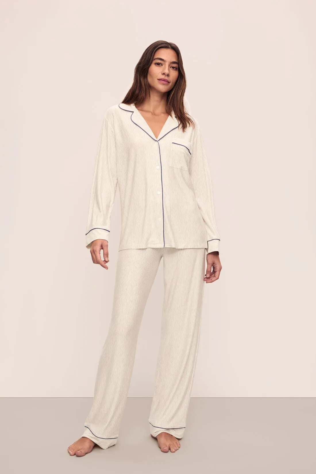 Gisele Printed TENCEL™ Modal Long PJ Set sold by Eberjey product image thumbnail 2