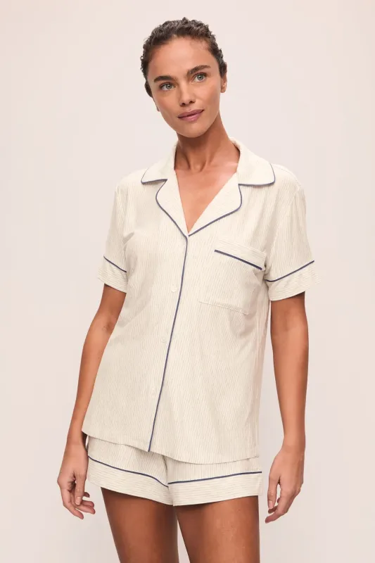 Gisele Printed TENCEL™ Modal Relaxed Short PJ Set sold by Eberjey